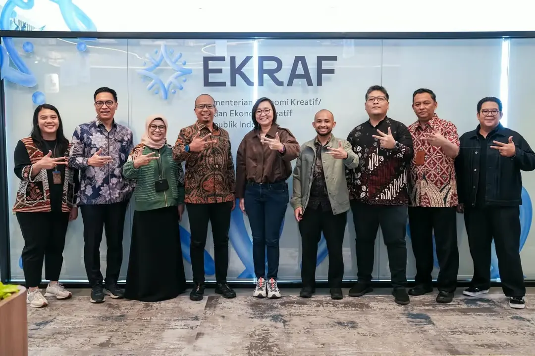 Kementerian Ekraf saat menerima audiensi Wali Kota Tasikmalaya bersama Bank Indonesia di Kantor Kementerian Ekonomi Kreatif