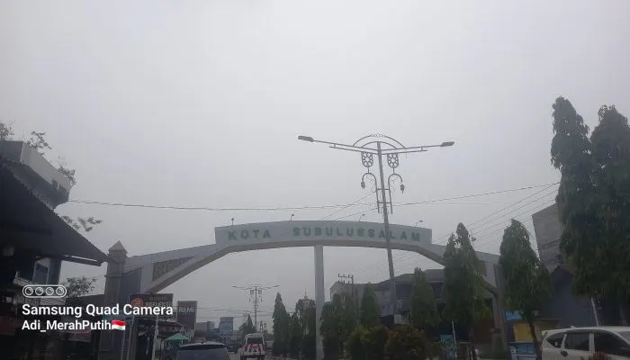 Kabut Asap Selimuti Kota Subulussalam, Warga Diminta Waspada ISPA